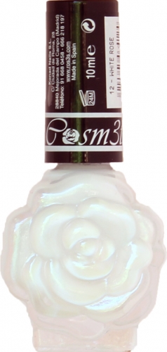 Esmalte Roses: 12 WHITE ROSE